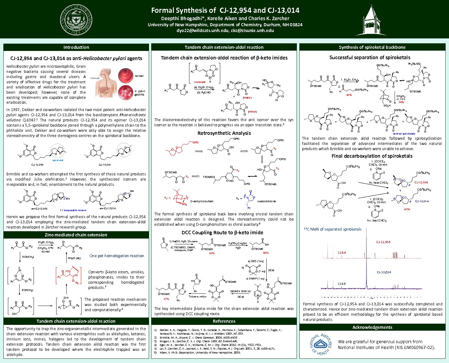 Formal Synthesis Of Cj-12,954 And Cj-13,014 by Achintya