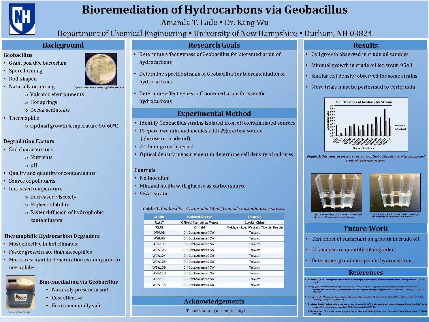 Bioremediation Of Hydrocarbons Via Geobacillus by ats35