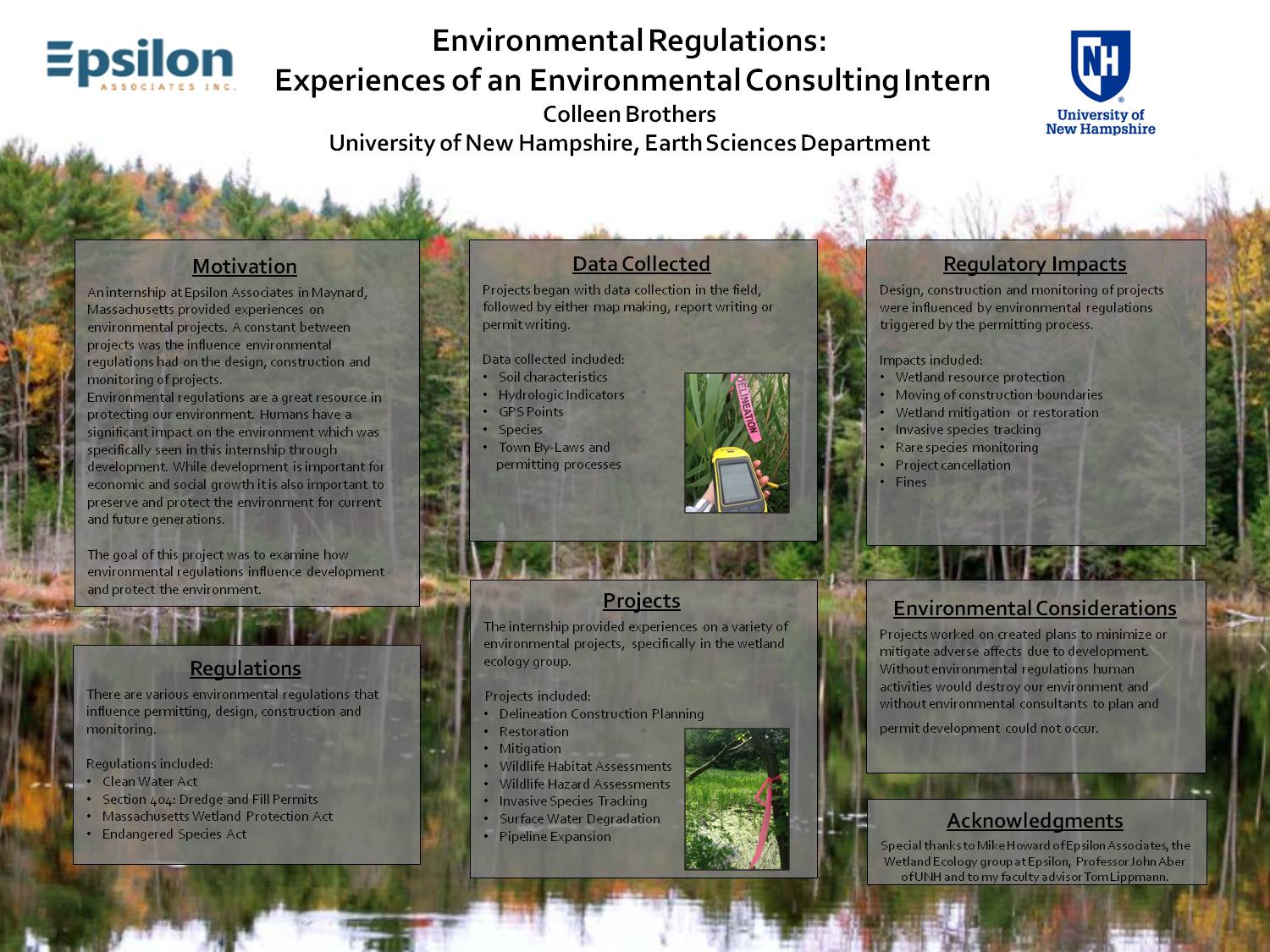 Environmental Regulations: Experiences Of An Environmental Consulting Intern  by cec92
