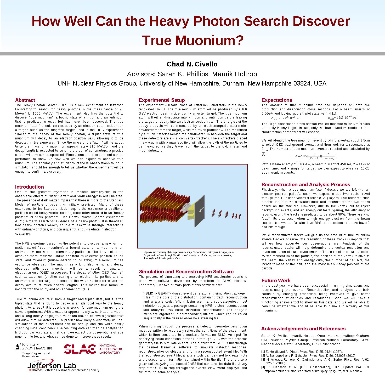 How Well Can The Heavy Photon Search Discover True Muonium? by cng8