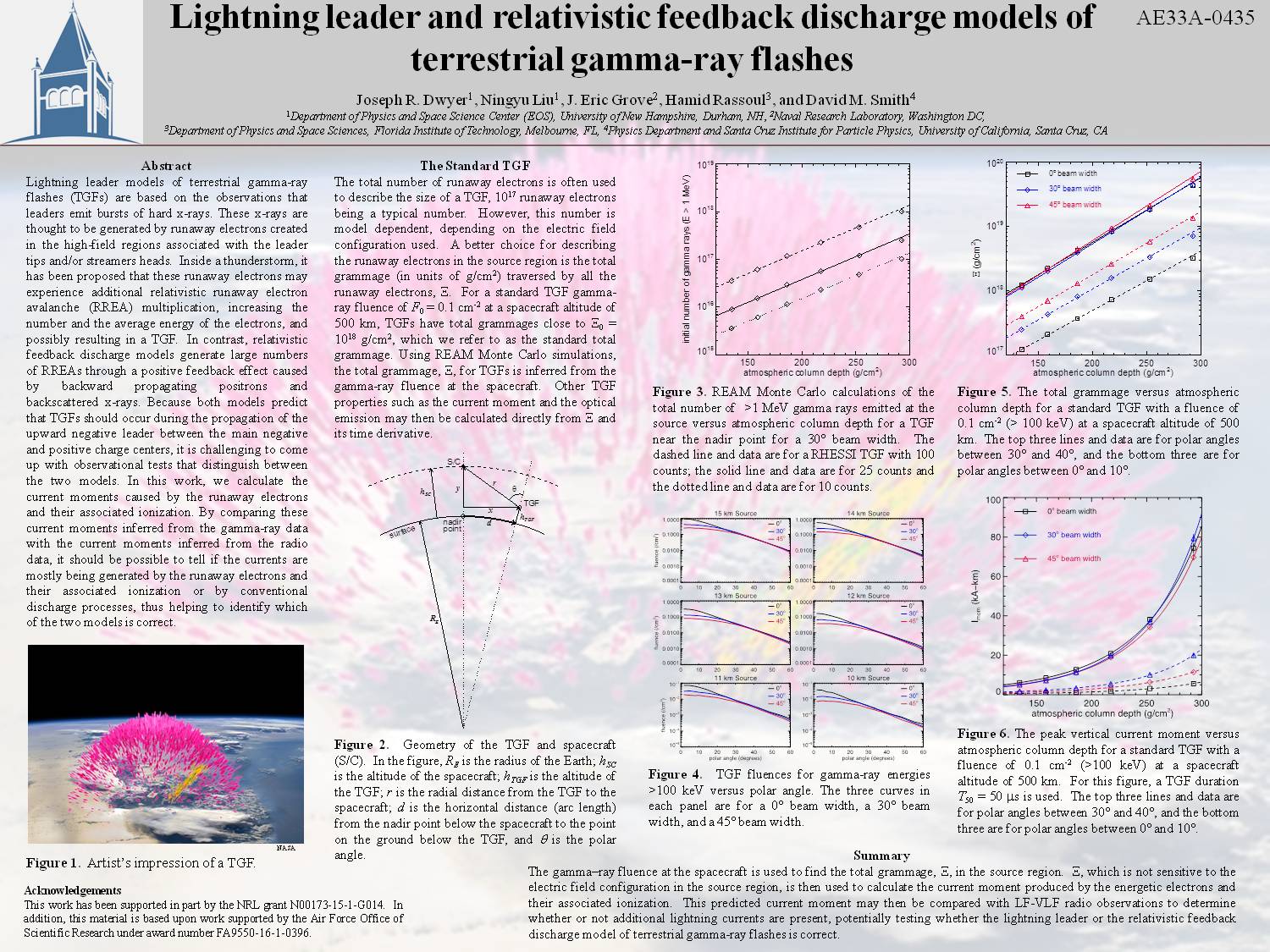 Lightning Leader And Relativistic Feedback Discharge Models Of Terrestrial Gamma-Ray Flashes by jrd1002