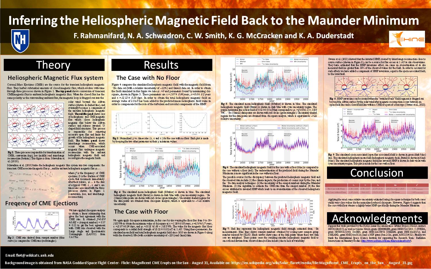 Inferring The Heliospheric Magnetic Field Back To The Maunder Minimum by frahmanif