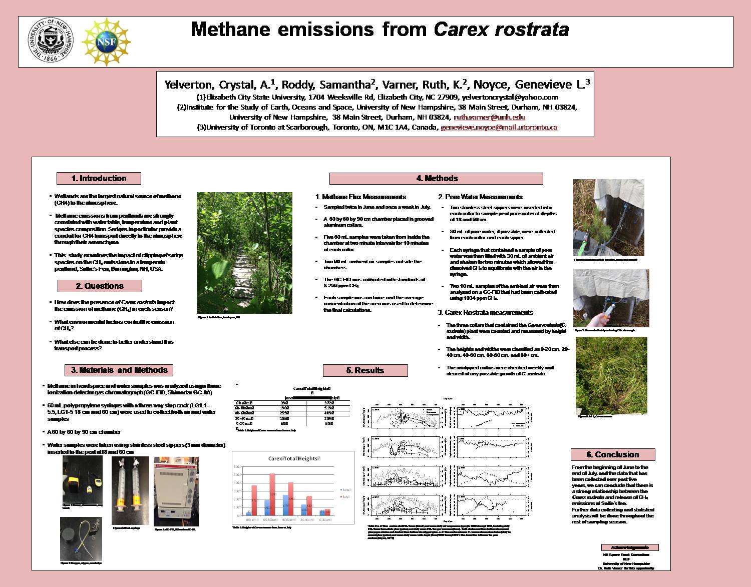 Methane Emissions From Carex Rostrata by Yelverton_C