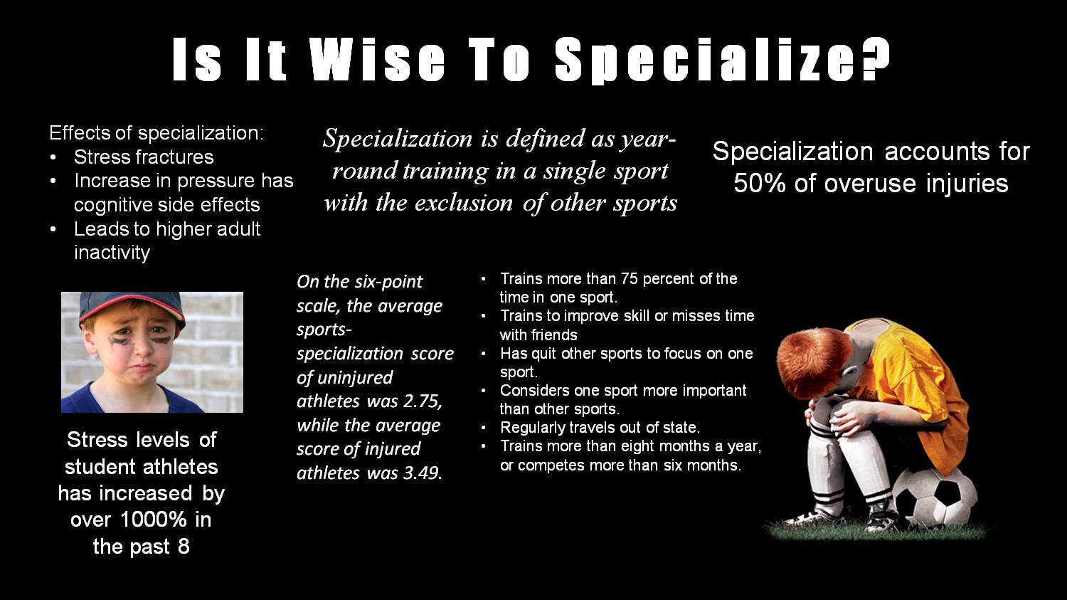 Is It Wise To Specialize? by lrq32