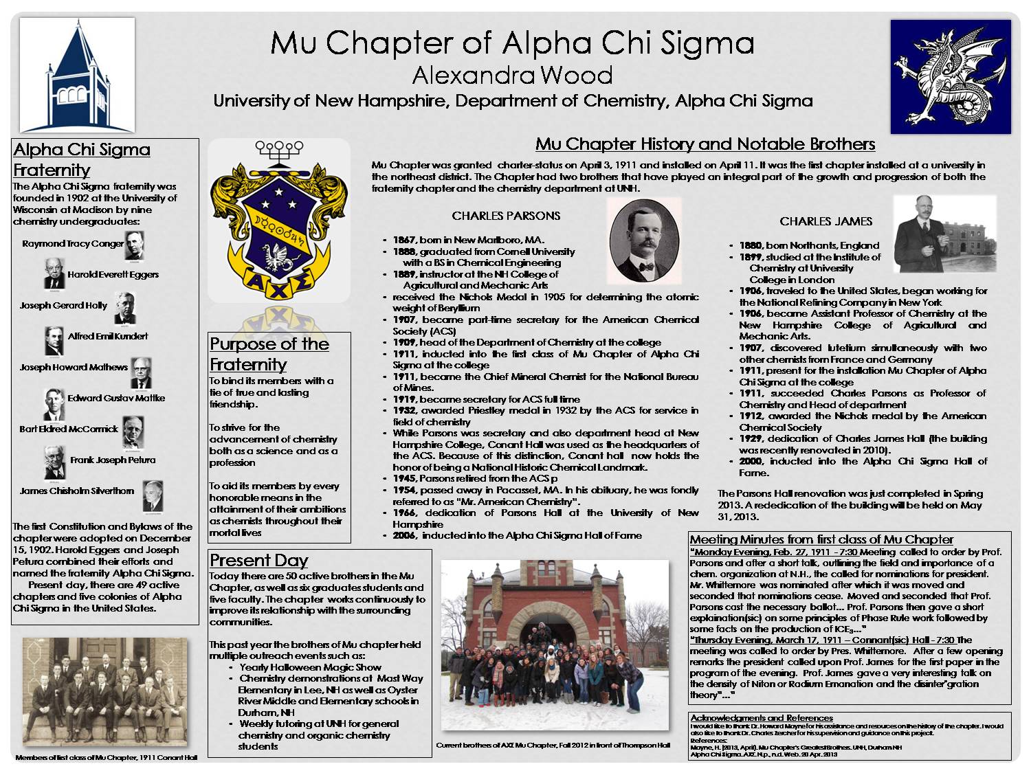 Mu Chapter Of Alpha Chi Sigma by amn49