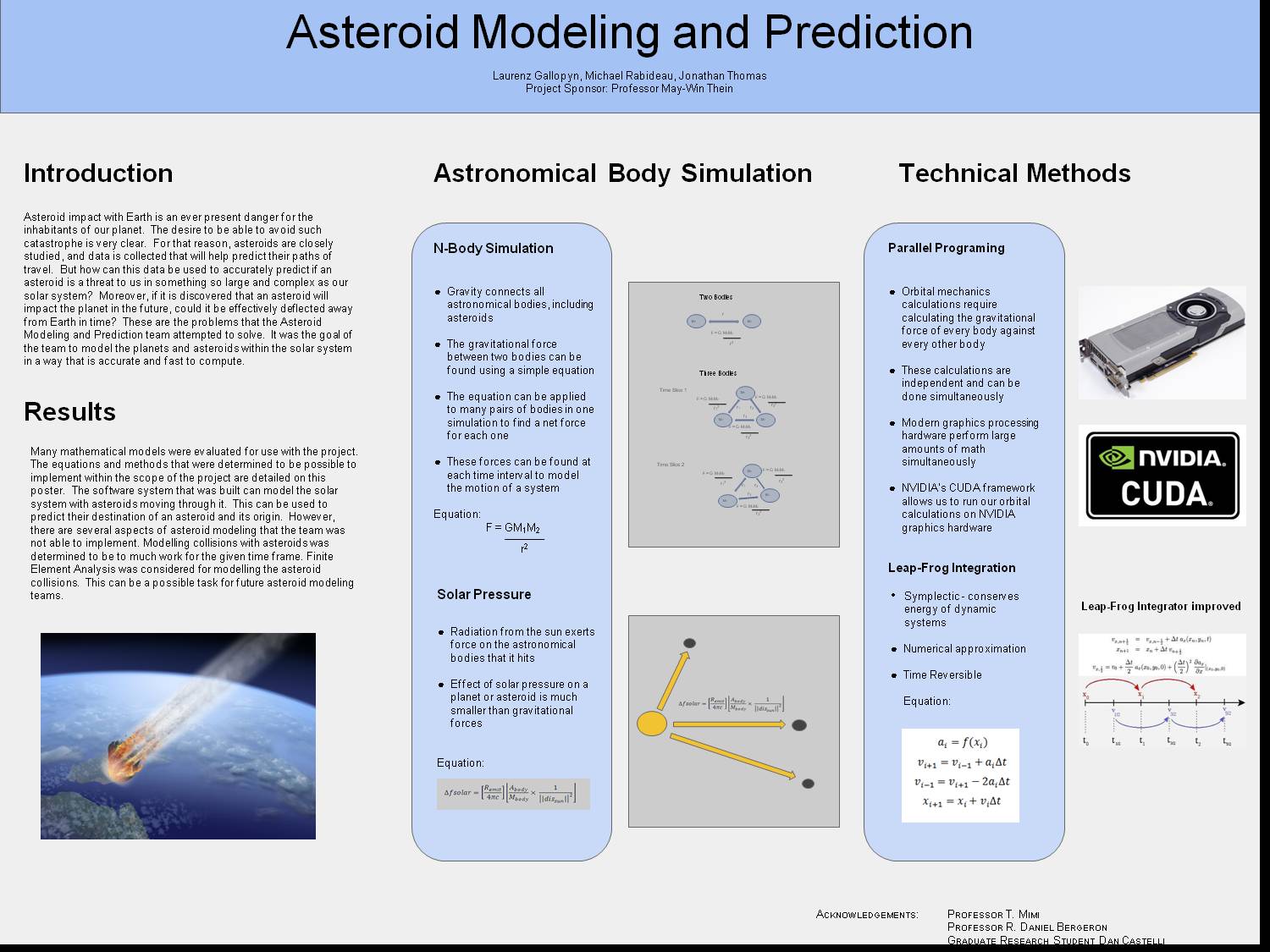 Asteroid Modeling And Prediction by MichaelRabideau