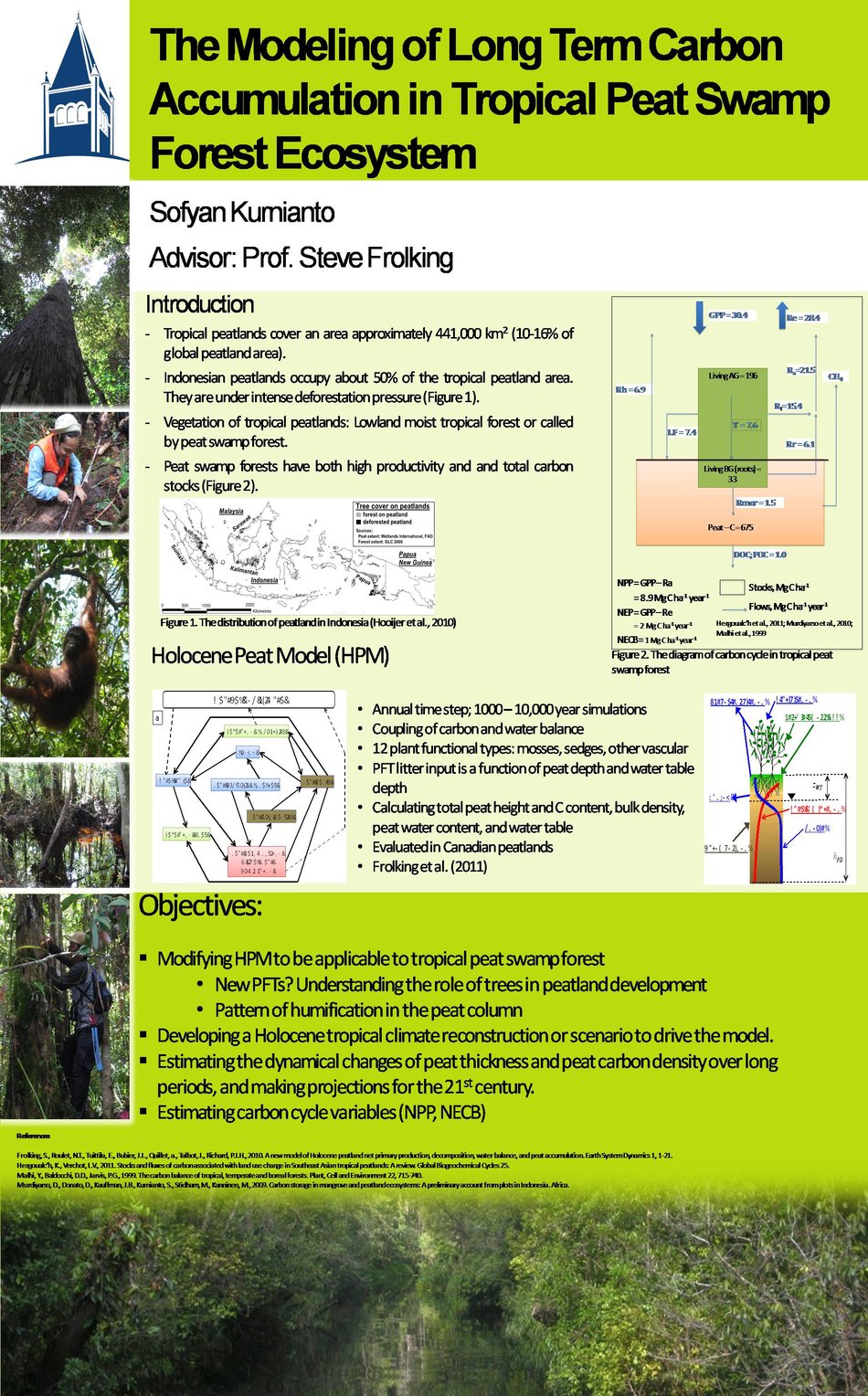 The Modeling Of Long Term Carbon Accumulation In Tropical Peat Swamp Forest Ecosystem   by skurnianto
