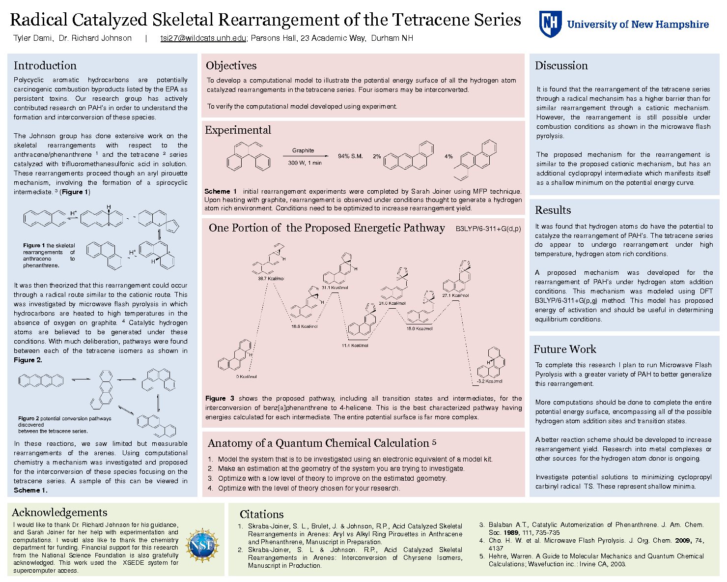 Radical Catalyzed Skeletal Rearrangement Of The Tetracene Series by tsi27