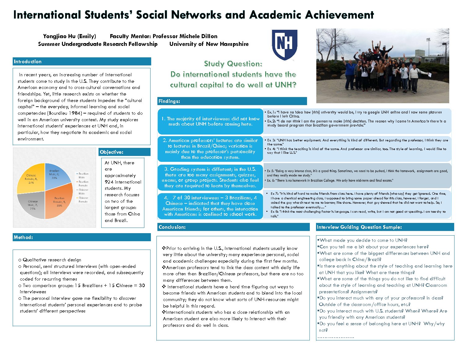 International Students' Social Networks And Academic Achievement by yoe3