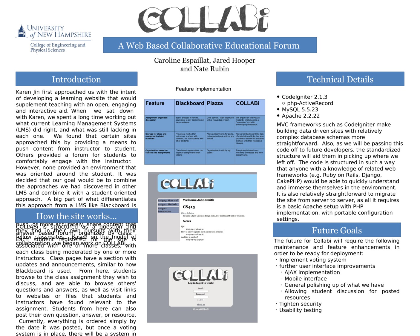 Collabi: A Web Based Collaborative Educational Forum  by nrubin