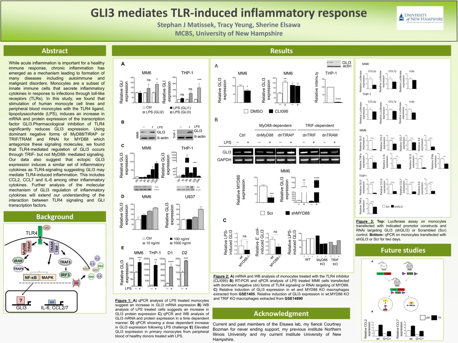 Gli3 Mediates Tlr-Induced Innate Inflammatory Response by sjm1081