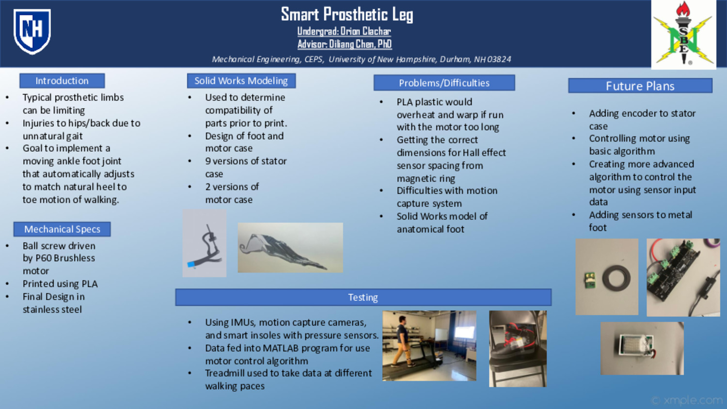 Smart Prosthetic Leg by ogc1009