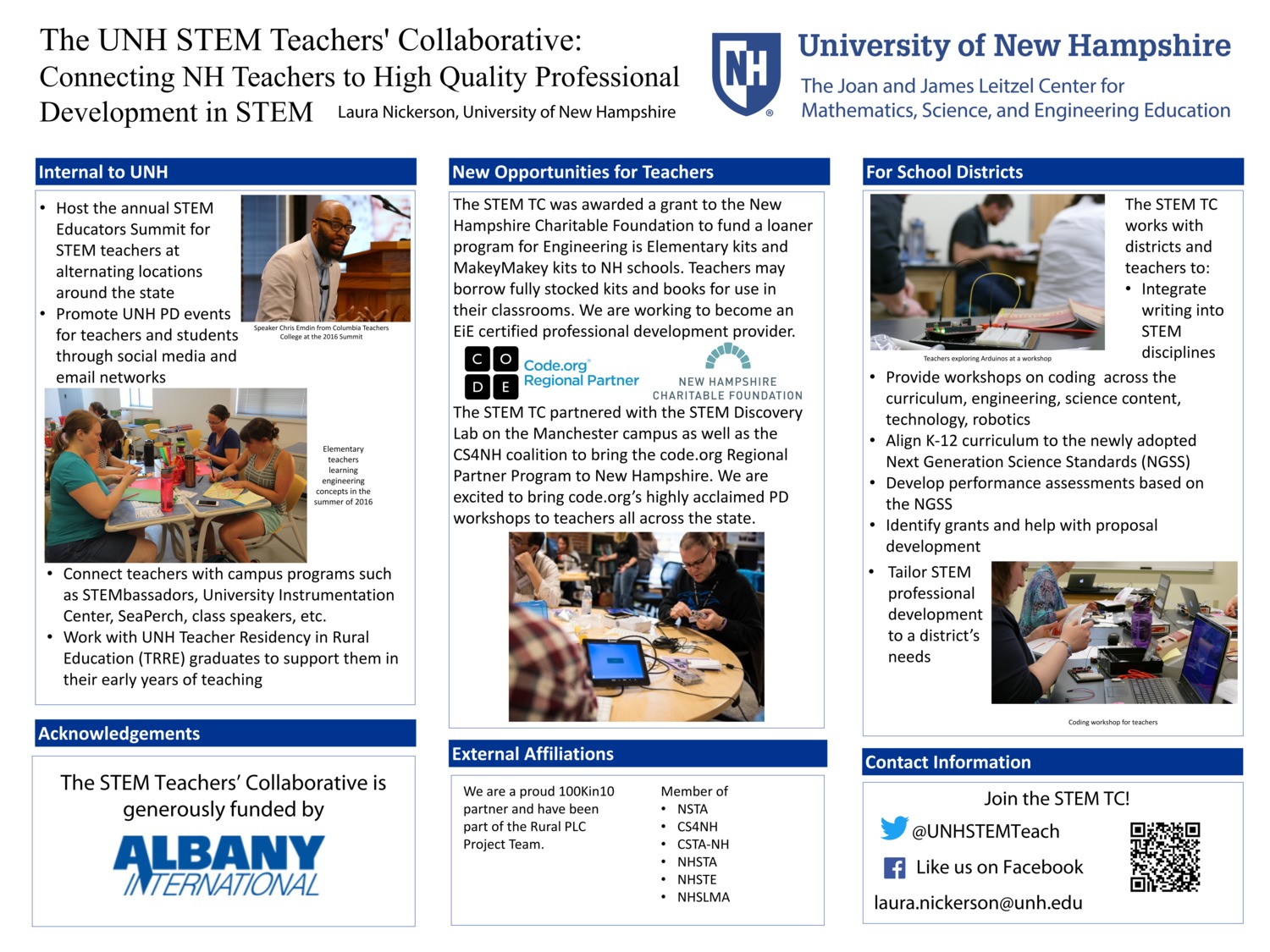 Stem Tc Poster For Ne-Aste by lnickerson