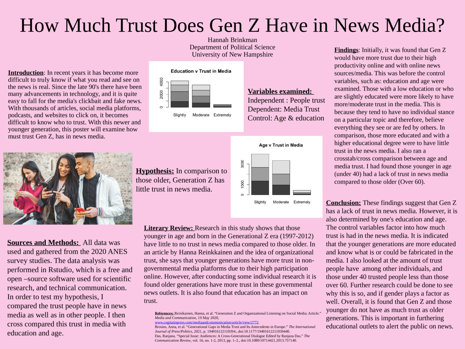 How Much Trust Does Gen Z Have In News Media? by heb1056