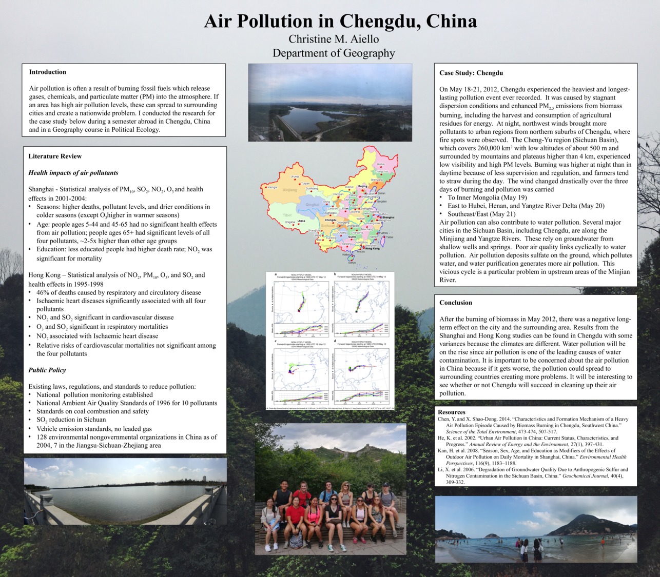 Air Pollution In Chengdu, China by cma2006