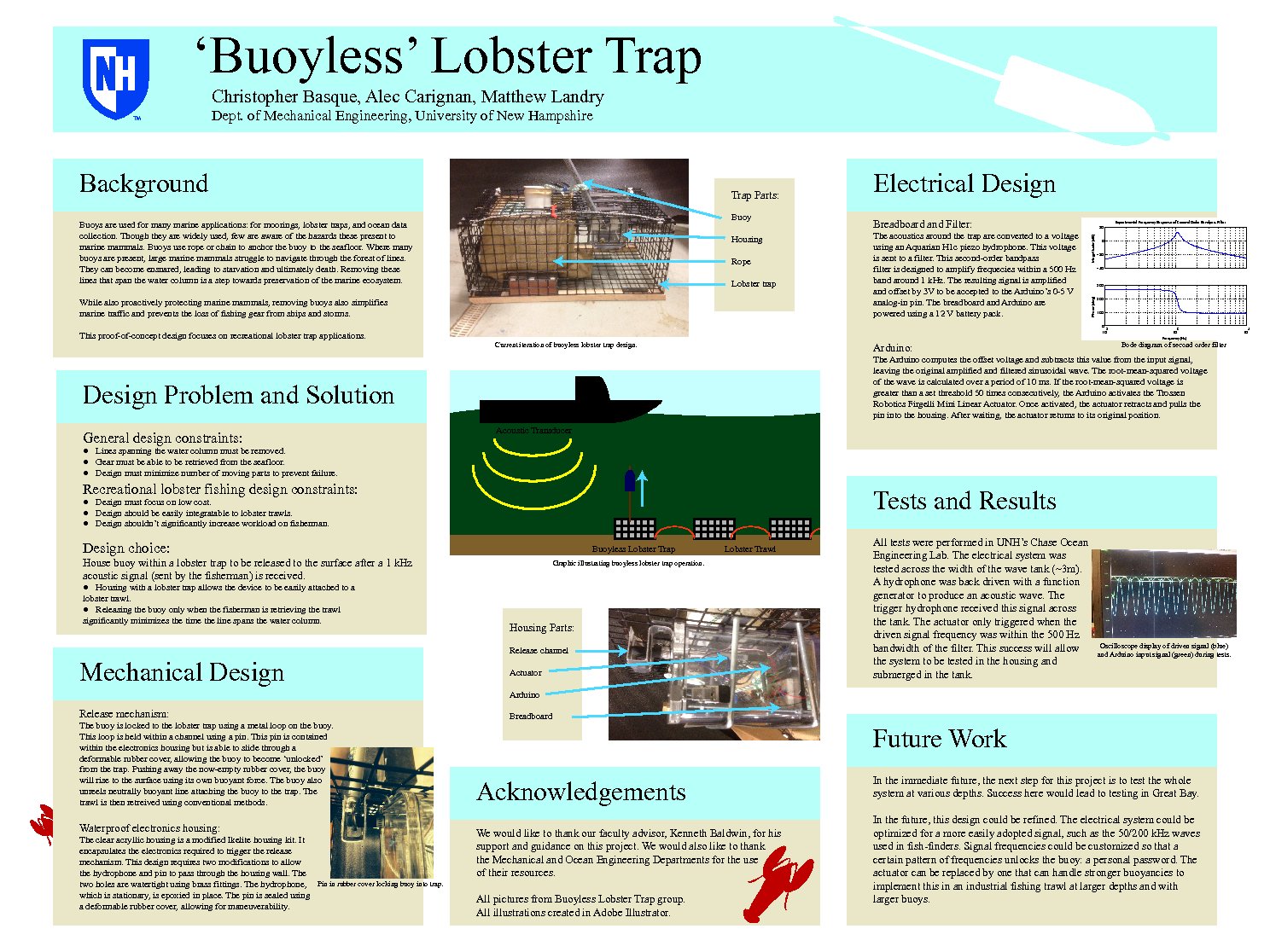 Buoyless Lobster Trap by aci586