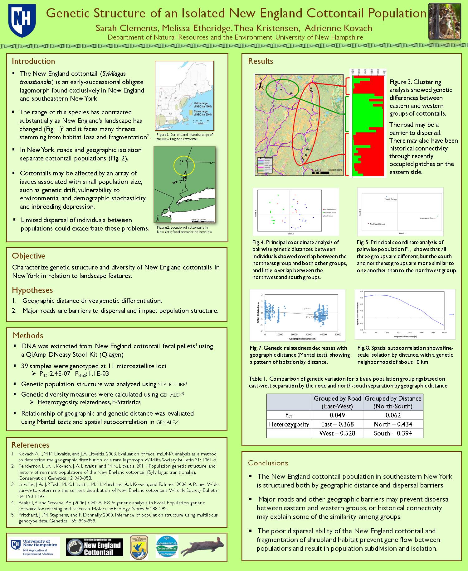 Genetic Structure Of An Isolated New England Cottontail Population by akovach