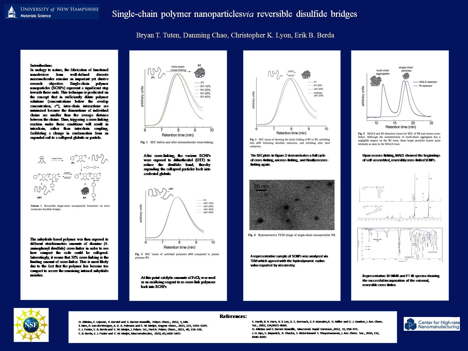 Single-Chain Polymer Nanoparticles Via Reversible Disulfide Bridges by btr43