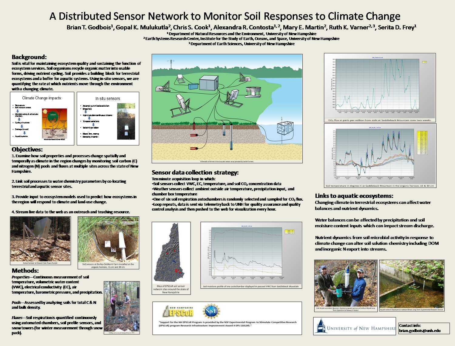 A Distributed Sensor Network To Monitor Soil Responses To Climate Change by btv4