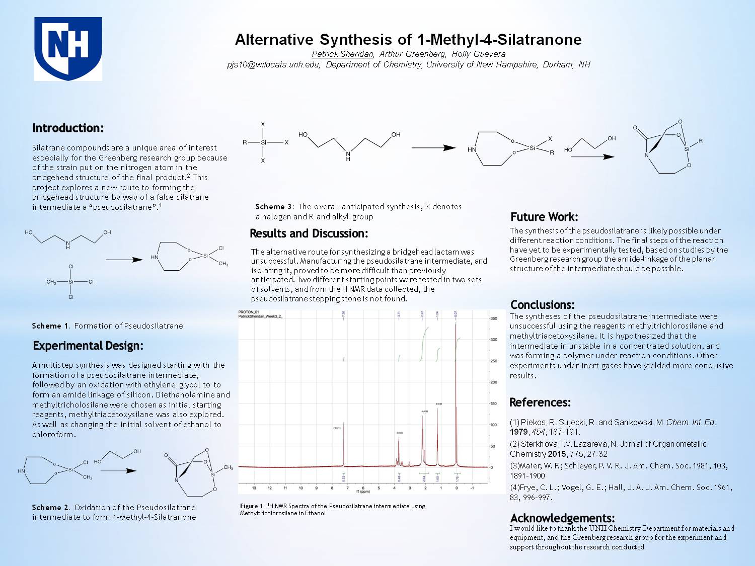 Alternative Synthesis Of 1-Methyl-4-Silatranone  by pjs10