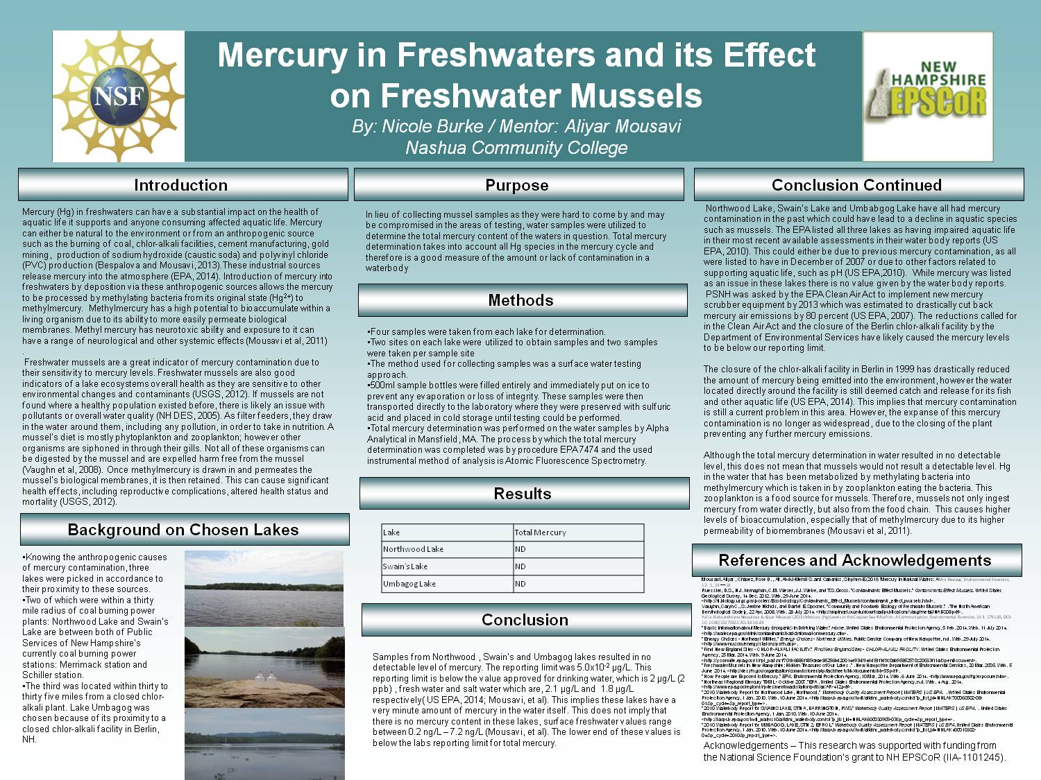 Mercury In Freshwaters by srhale