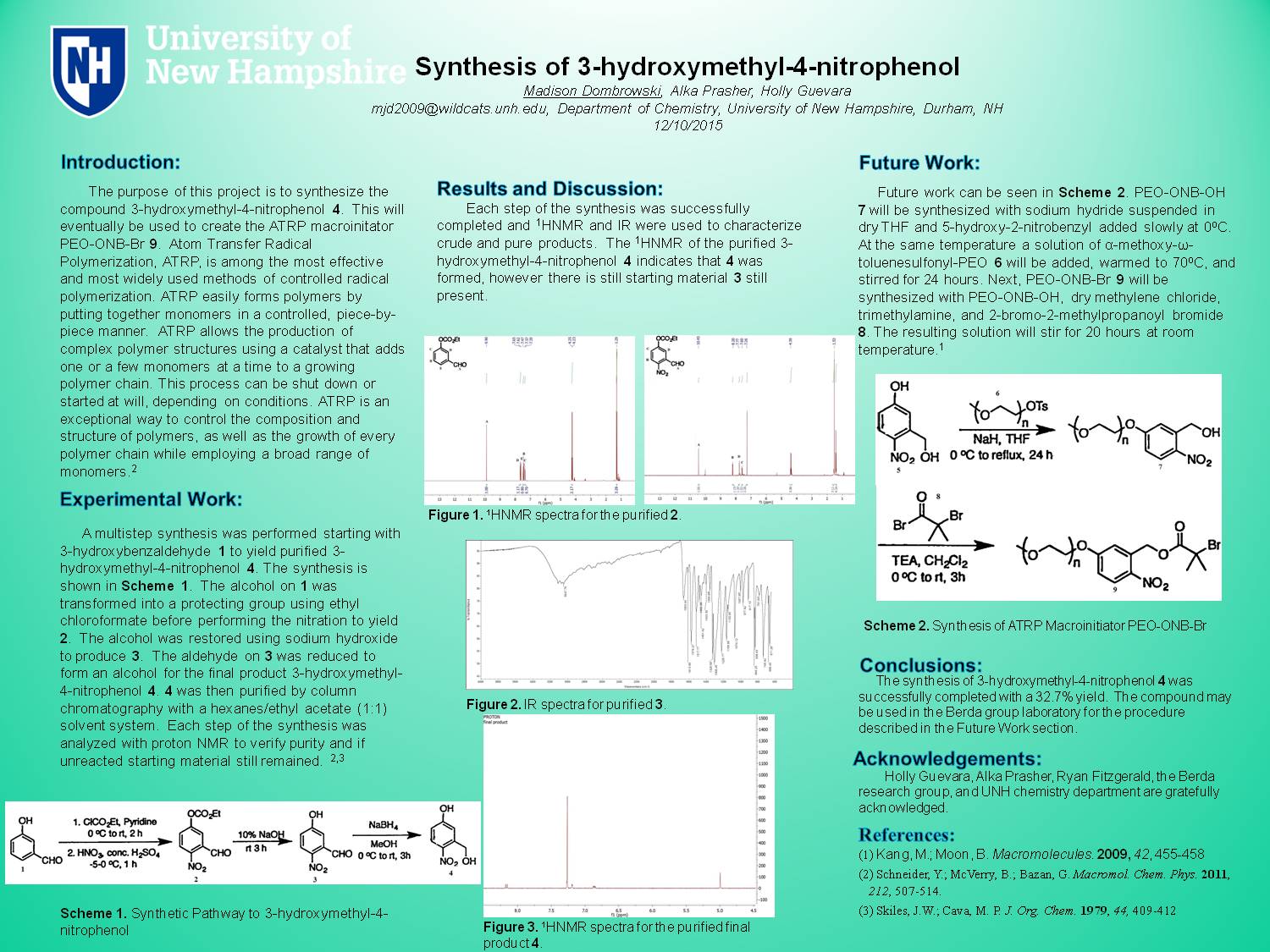 Synthesis Of 3-Hydroxymethyl-4-Nitrophenol by mjd2009