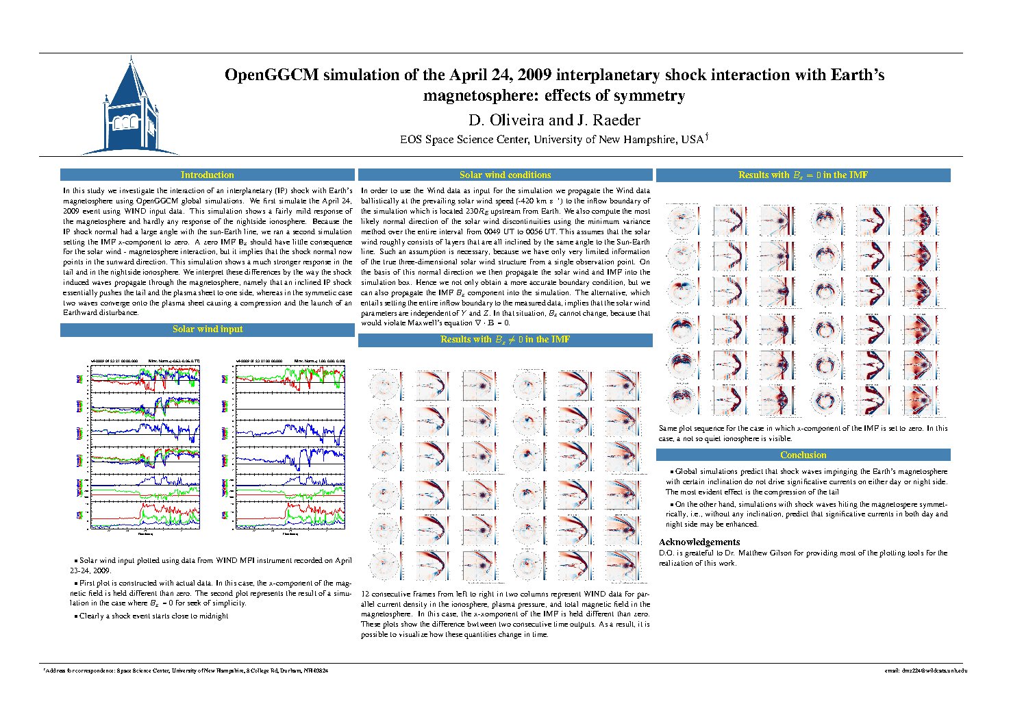 Openggcm Simulation Of The April 24, 2009 Interplanetary Shock Interaction With Earth's Magnetosphere: Effects Of Symmetry by dmz224