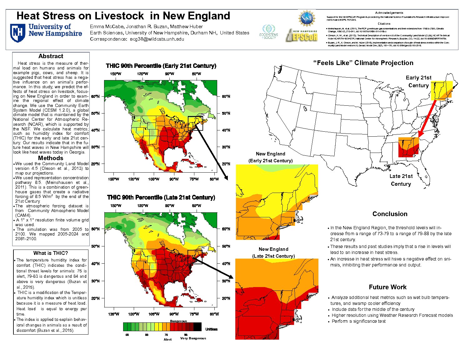 Heat Stress On Livestock In New England by ecg38
