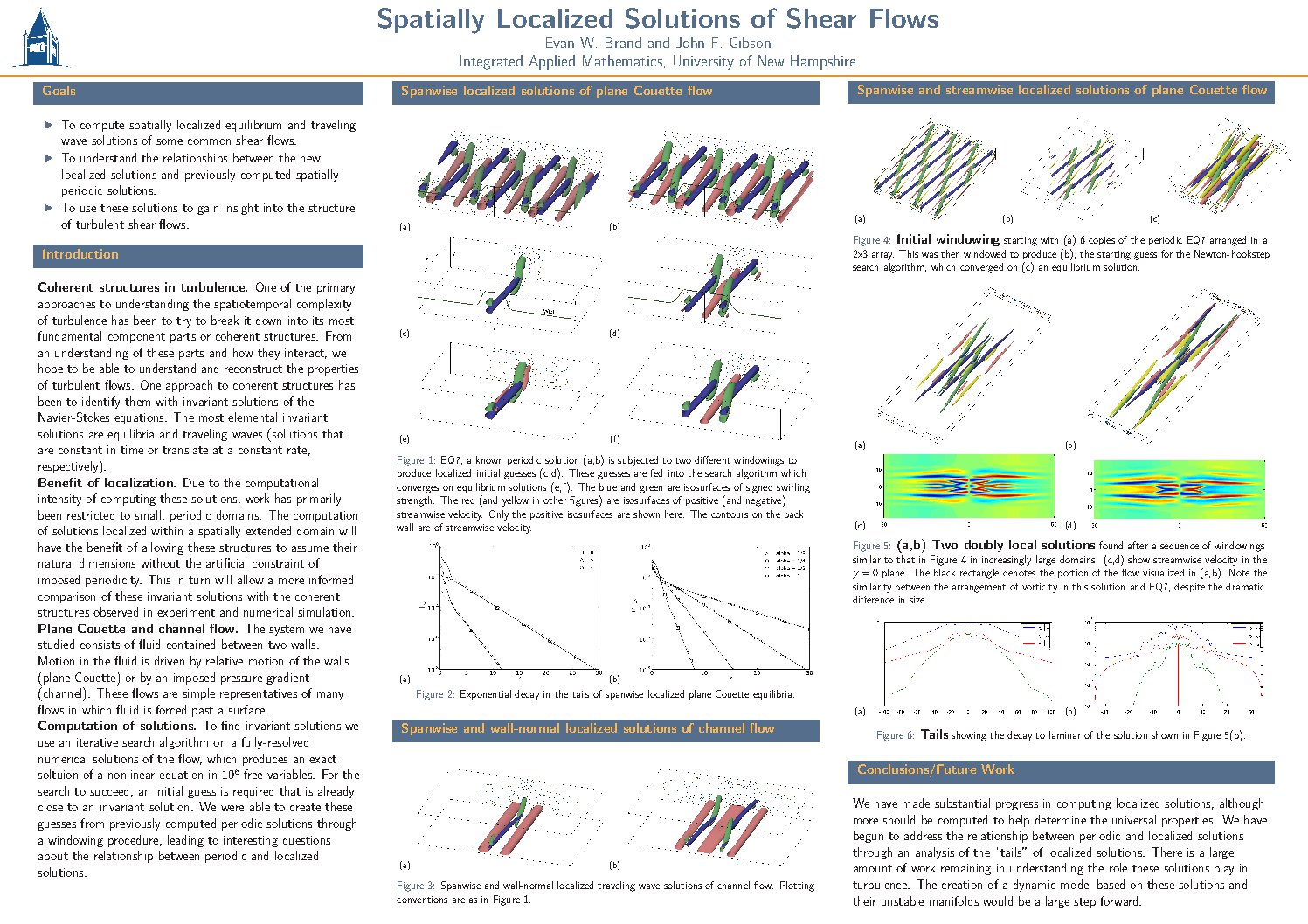 Spatially Localized Solutions Of Shear Flows by ewg5