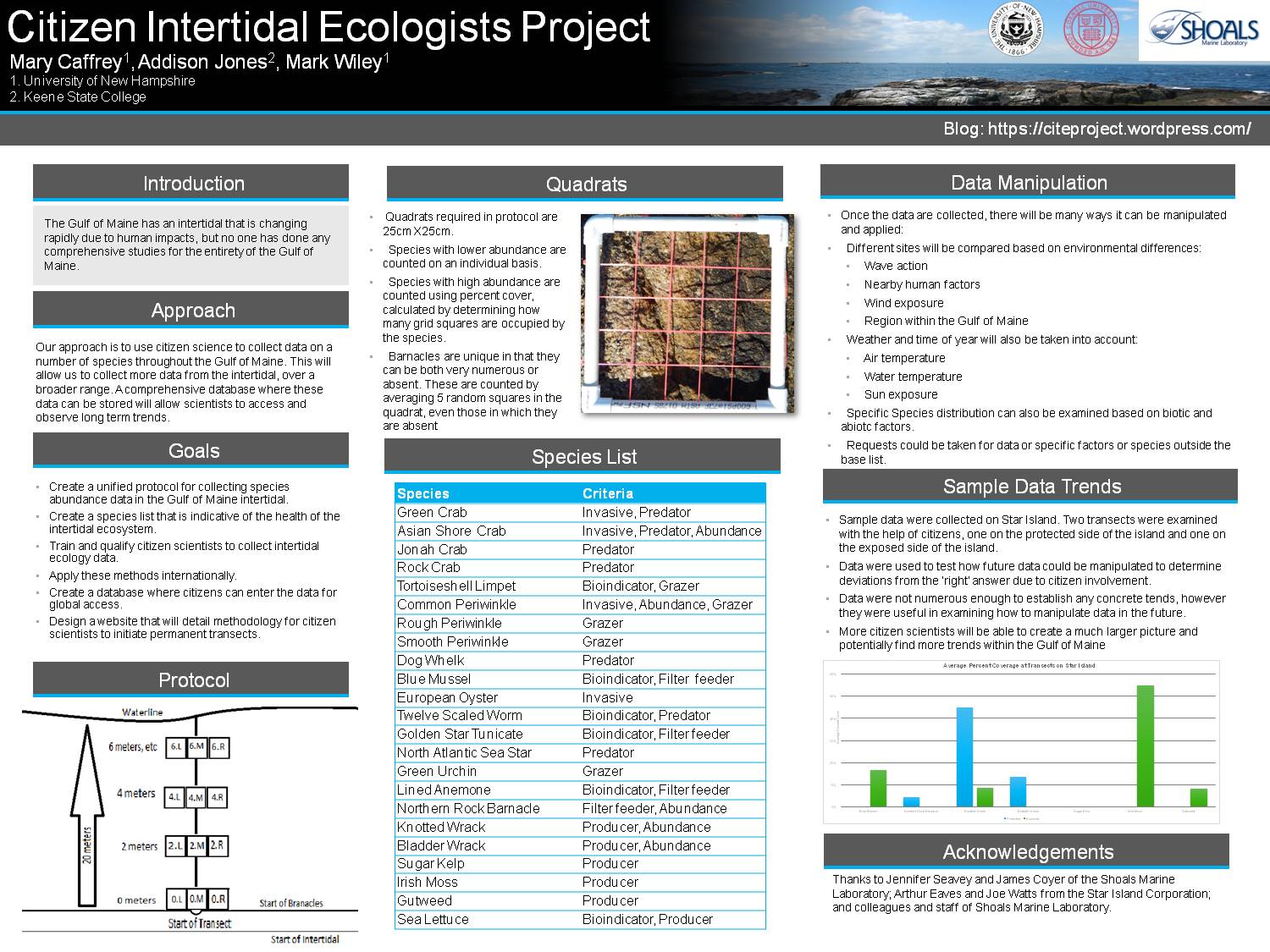 Citizens Intertidal Ecology Project by jacoyer