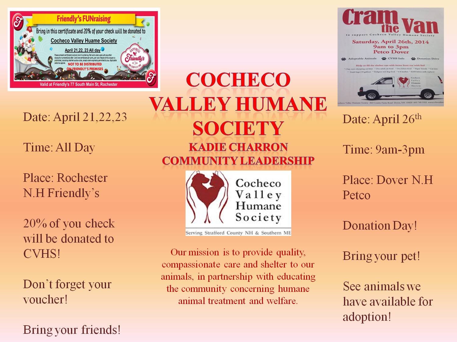 Cocheco Valley Humane Society by kdcharron12