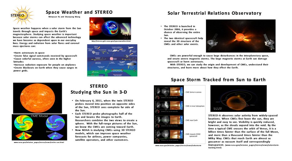 Space Weather And Stereo by ksimunac