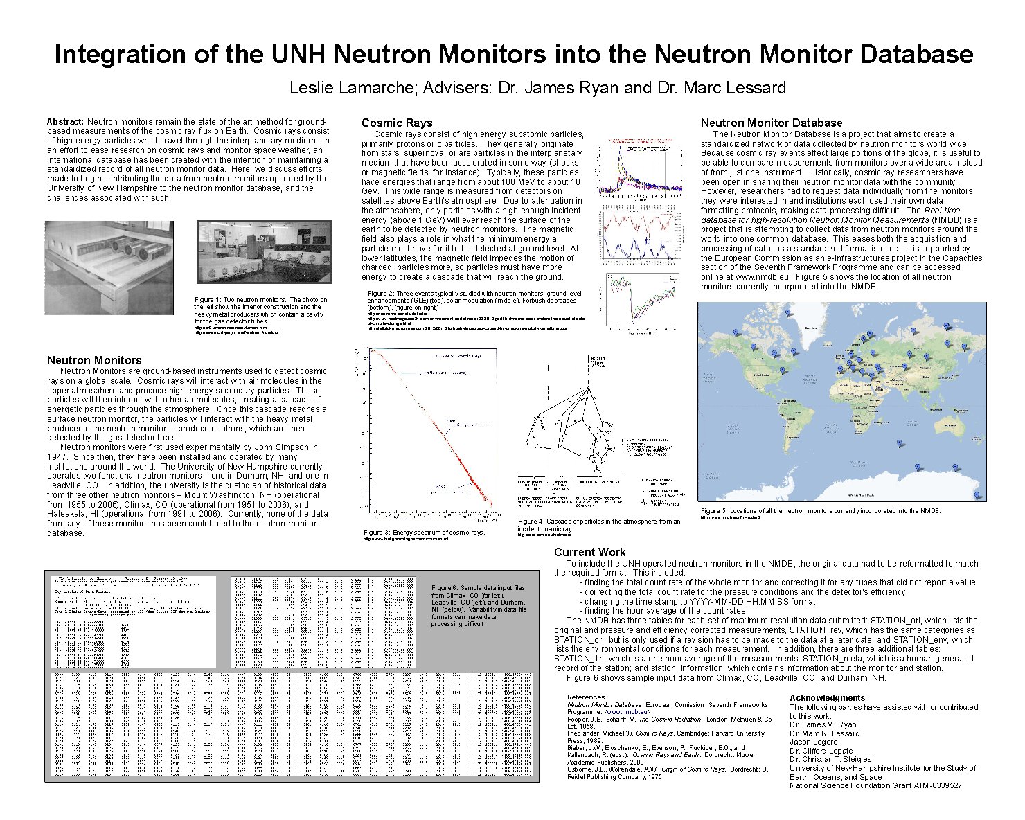 Integration Of The Unh Neutron Monitors Into The Neutron Monitor Database by ljo36