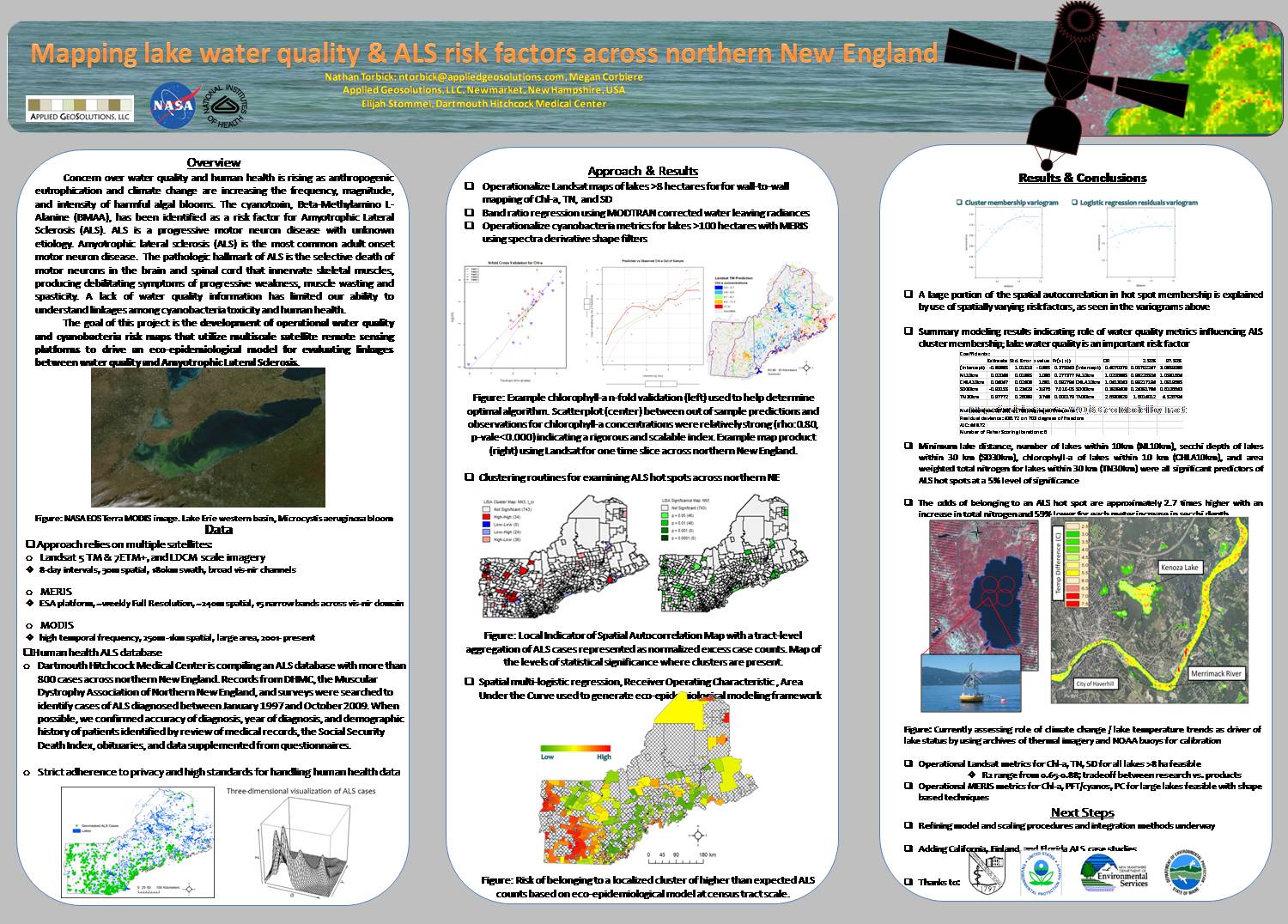 Mapping Lake Water Quality & Als Risk Factors Across Northern New England by mml55