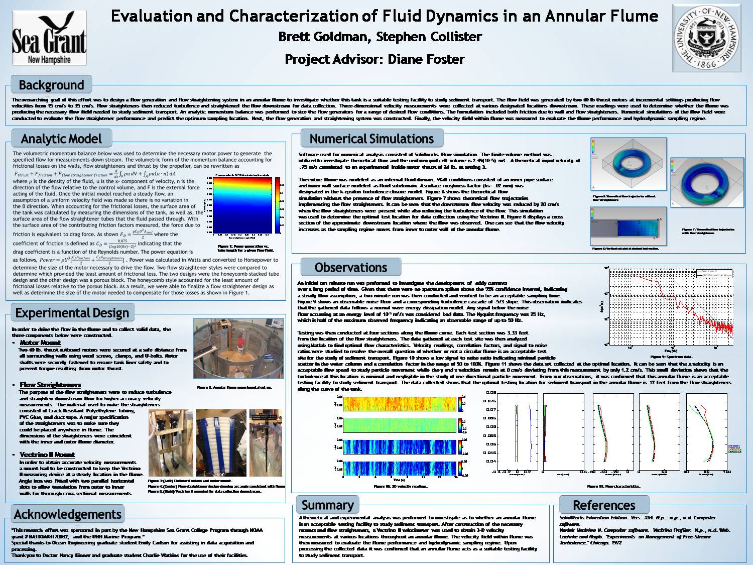 Evaluation And Characterization Of Fluid Dynamics In An Annular Flume by sml77