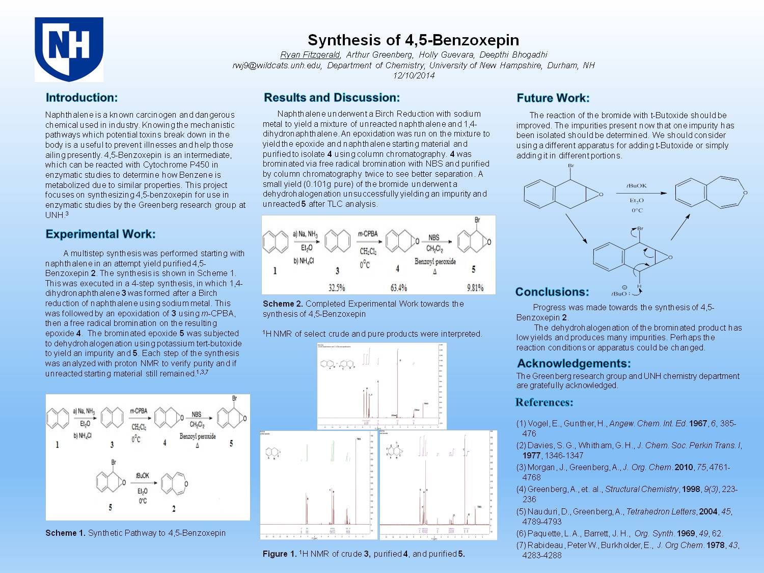 Synthesis Of 4,5-Benzoxepin by rwj9