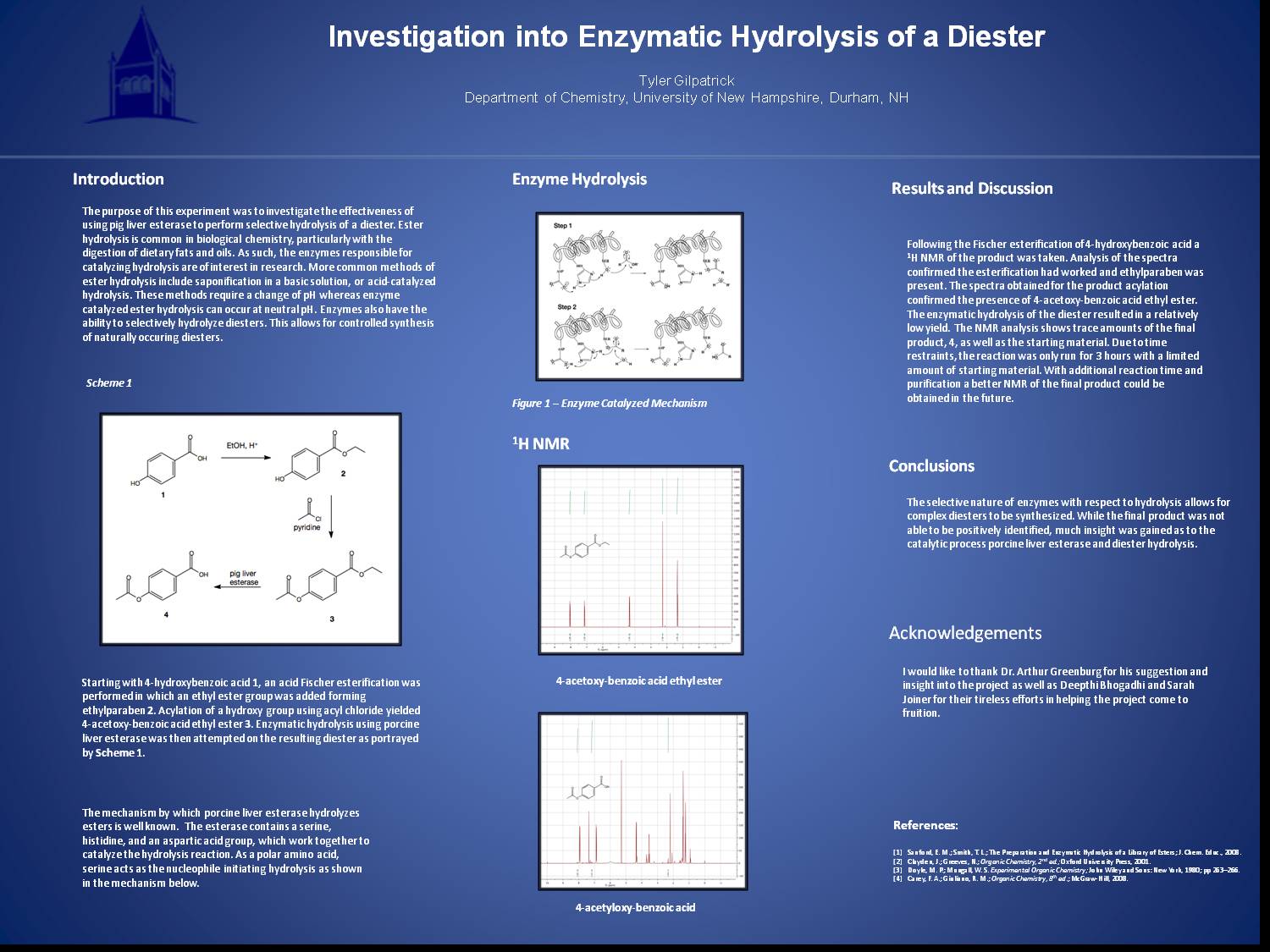 Enzymatic Hydrolysis Of A Diester by tdt32