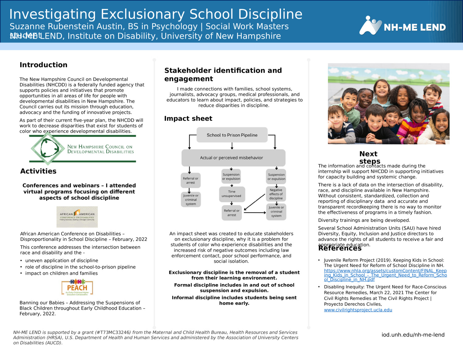 Investigating Exclusionary School Discipline by sra1026