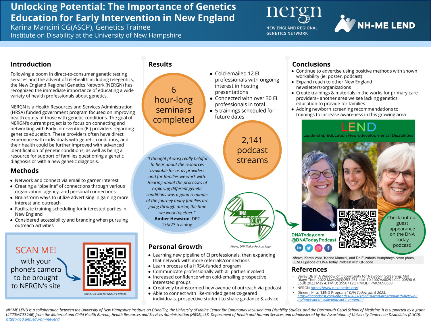 Unlocking Potential: The Importance Of Genetics  Education For Early Intervention In New England by karinamancini