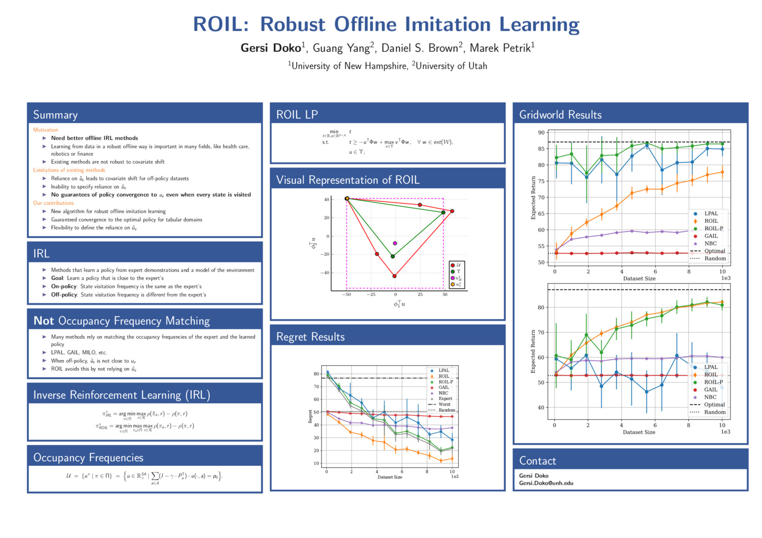 Roil: Robust Offline Imitation Learning by gd1064