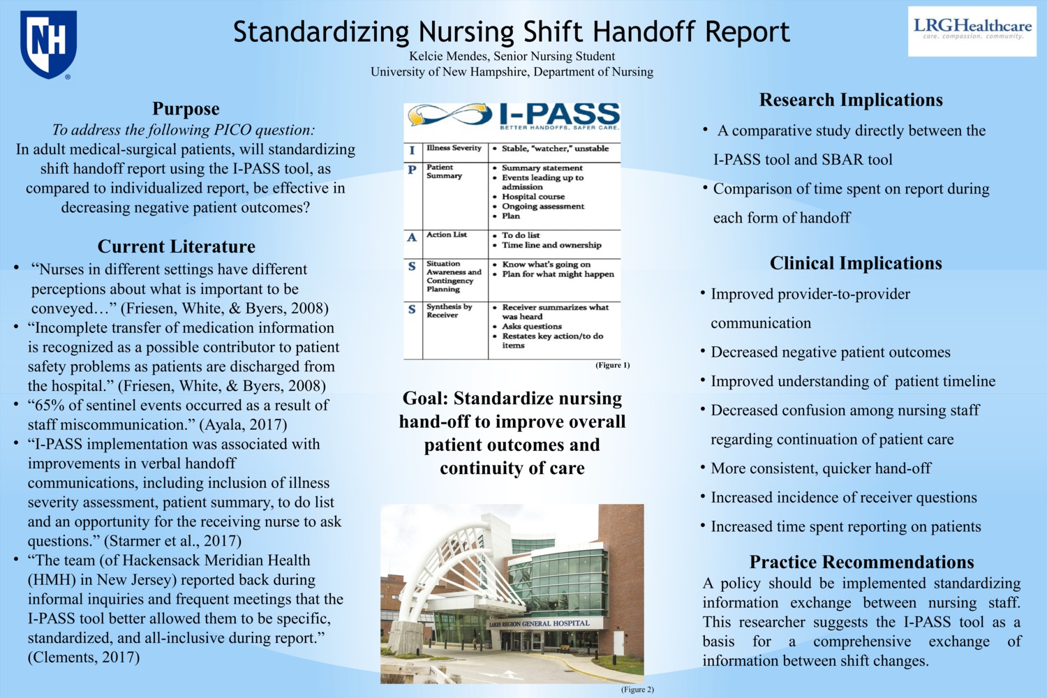 Standardizing Nursing Handoff by kelciemendes