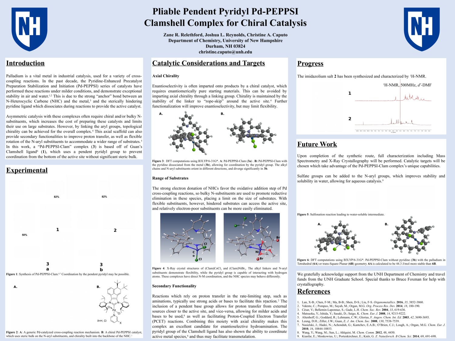Pliable Pendent Pyridyl Pd-Peppsi Clamshell Complex For Chiral Catalysis by ZRelethford