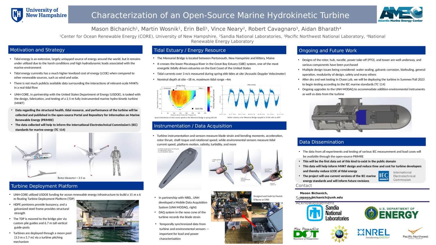 Characterization Of An Open-Source Marine Hydrokinetic Turbine by mb1536