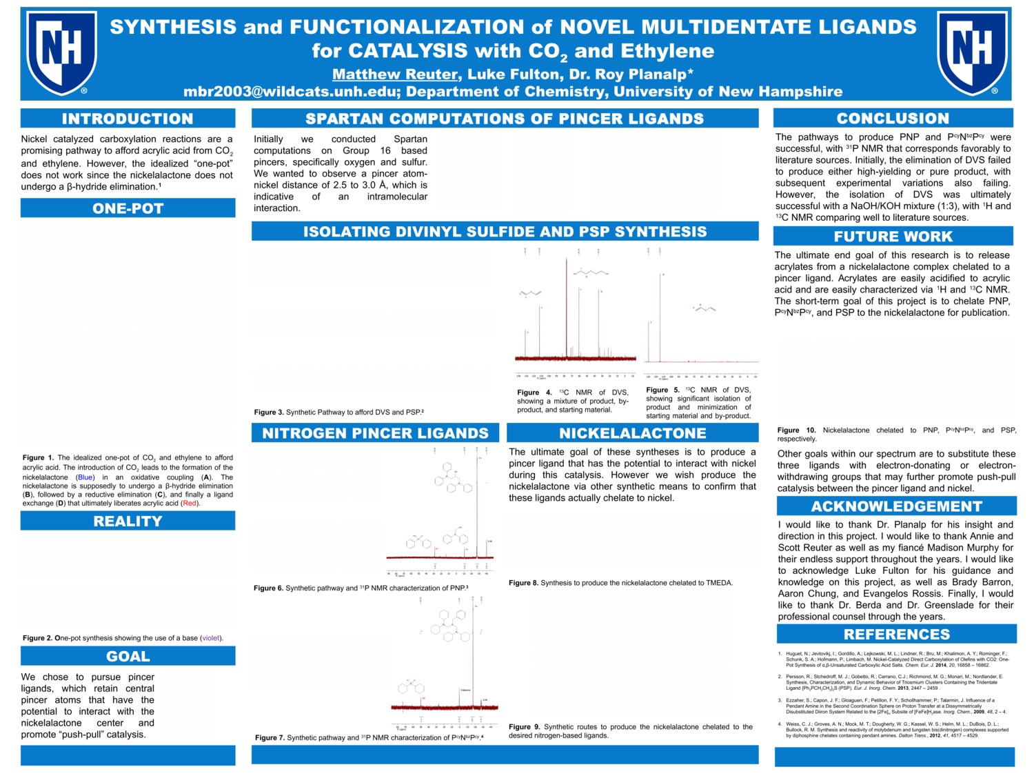 Synthesis And Functionalization Of Novel Multidentate Ligands For Catalysis With Co2 And Ethylene by mbr2003