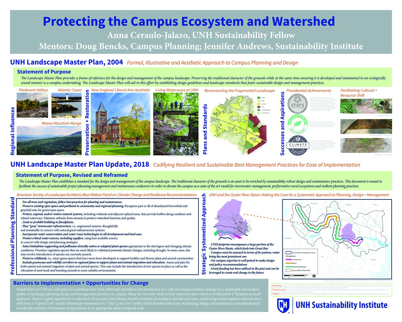Protecting The Campus Ecosystem And Watershed by acjalazo