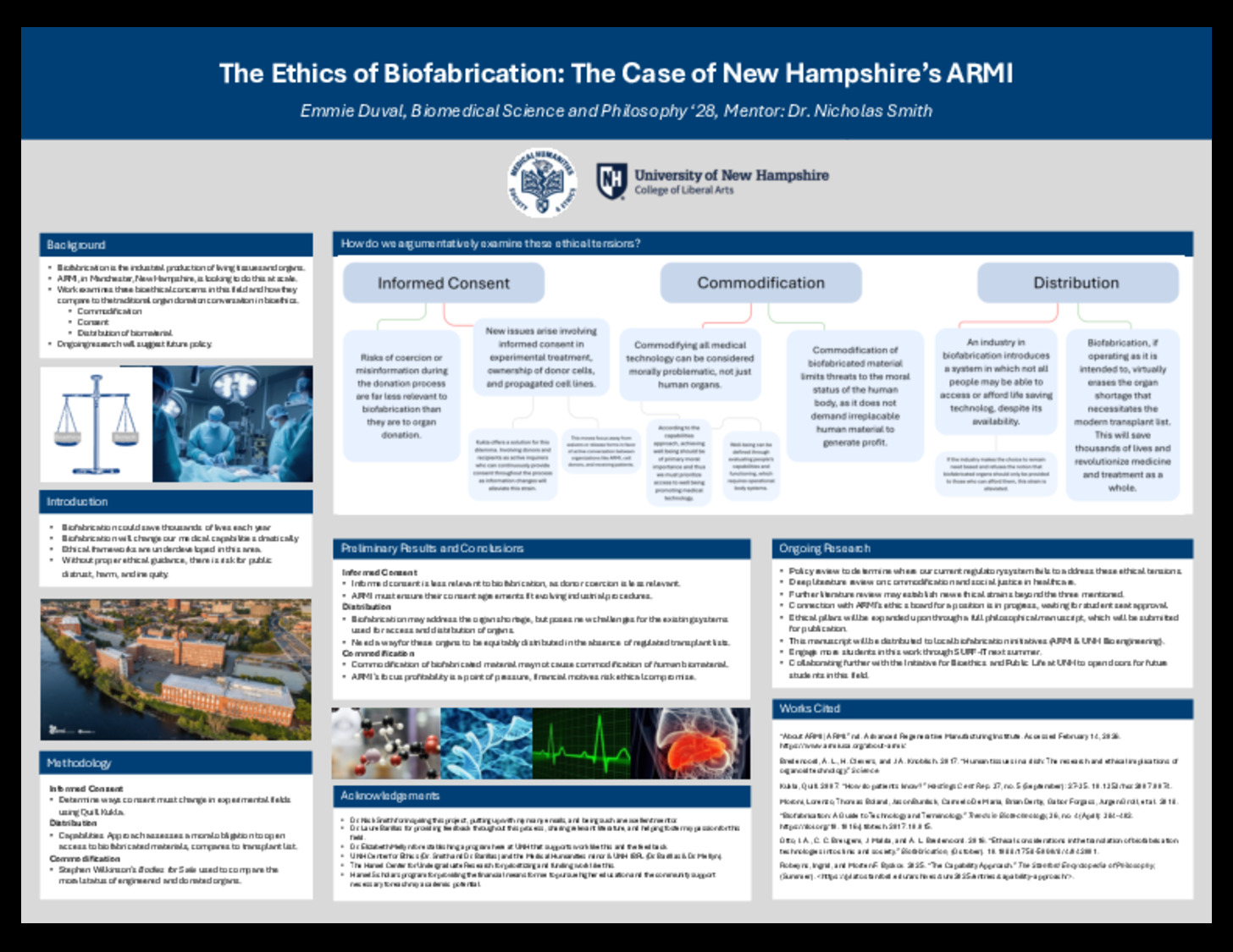 The Ethics Of Biofabrication: The Case Of New Hampshire’S Armi by RachelNott