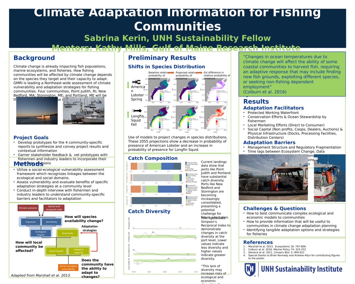 Climate Adaptation Information For Fishing Communities by Skerin