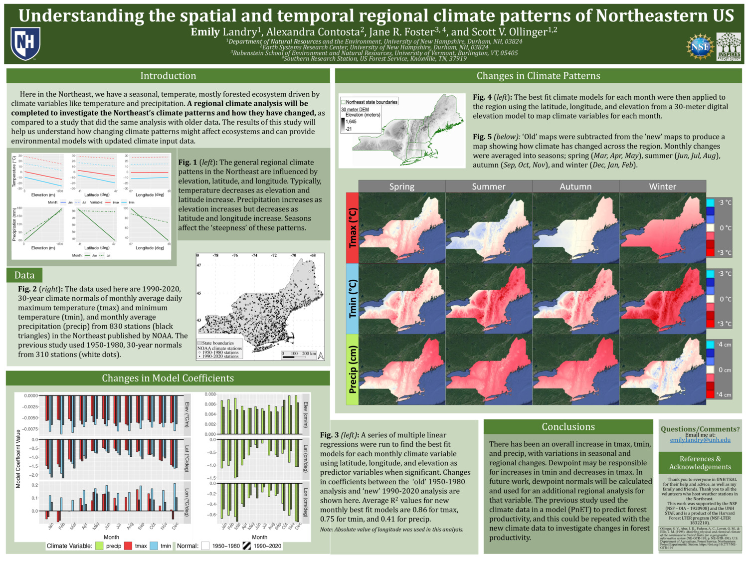Understanding The Spatial And Temporal Regional Climate Patterns Of Northeastern Us by erl2000