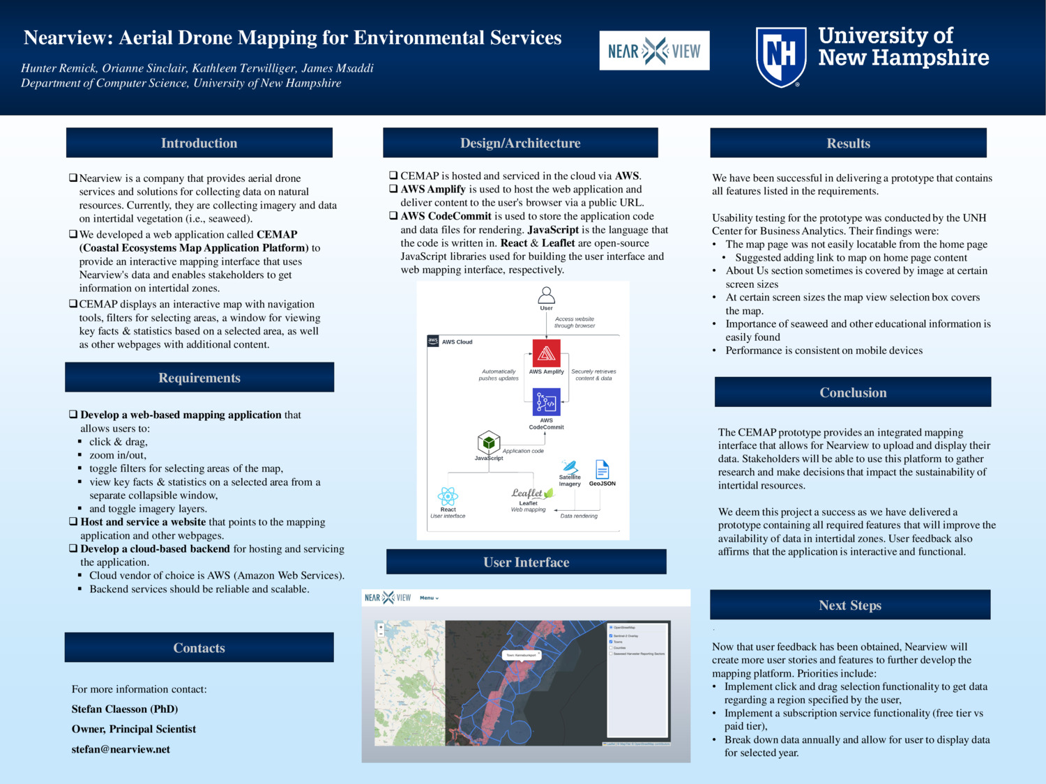 Nearview: Aerial Drone Mapping For Environmental Services by JamesMsaddi