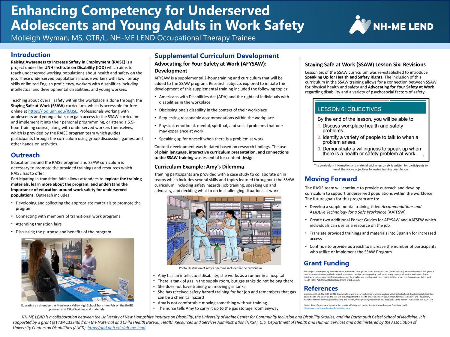 Enhancing Competency For Underserved Adolescents And Young Adults In Work Safety by mmw1033